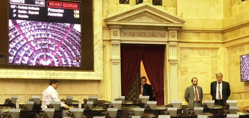Por falta de quorum, fracasó la sesión en Diputados contra el tarifazo