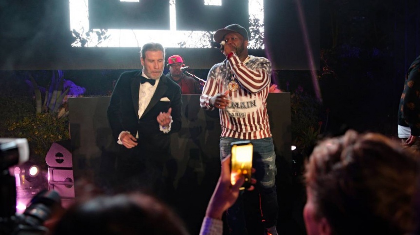 John Travolta deslumbró con su baile a lo