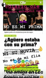 La hermana del Kun revela quién es la mujer que acompañó