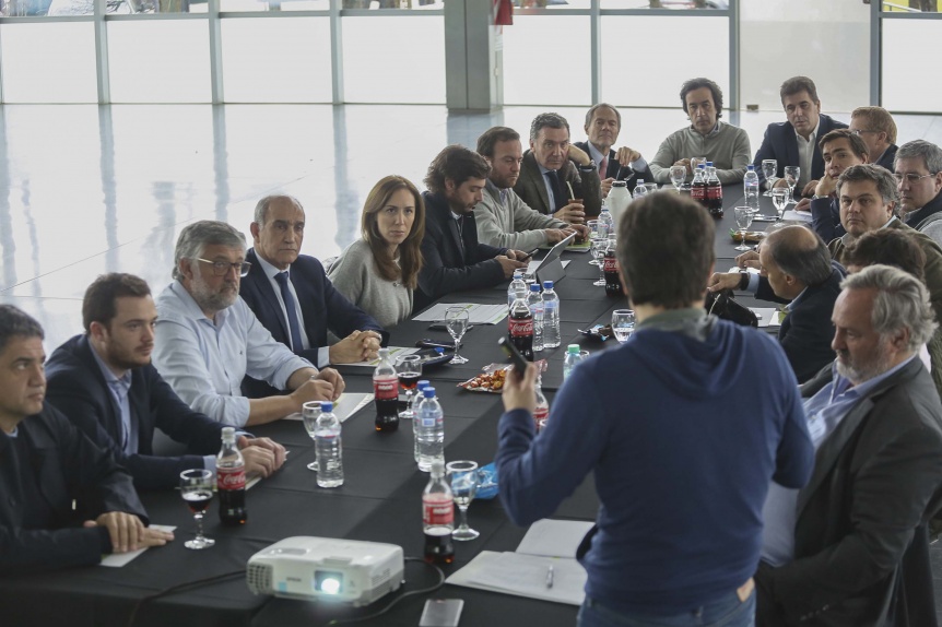 Con Sánchez Zinny en rol protagónico, Vidal mudó al territorio de Jorge Macri la reunión de gabinete