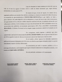 Provincia analiza reabrir la paritaria salarial estatal para ajustar la suba del 15%