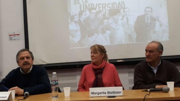 Antes de aliarse a Alfonsín, Stolbizer busca fuerza en el Conurbano