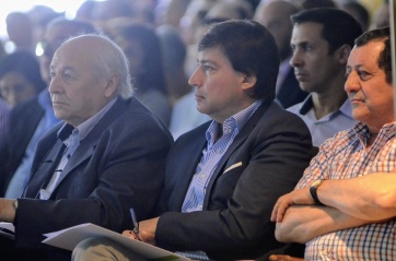 Frente a jefes comunales, Lacunza respaldó el Consenso Fiscal firmado con la Nación