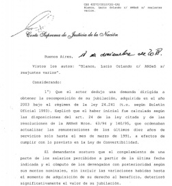 Revés para el Gobierno: la Corte declaró inconstitucional la actualización de jubilaciones