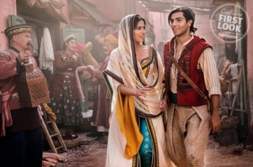 Revelaron nuevas imágenes de la película 'Aladdin'