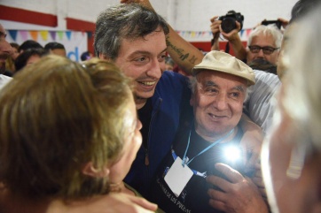 Máximo, al PJ: “la unidad no puede ser para que tal o cual gane una elección”