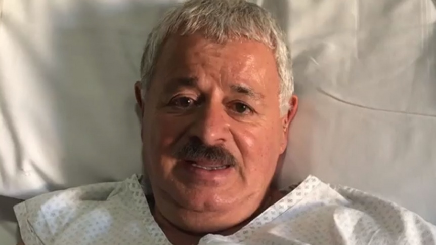 Tití Fernández está internado y espera ser intervenido quirúrgicamente