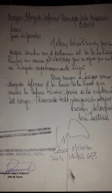 El exjuez César Melazo cambió de abogado