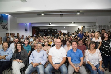 Molina y Sánchez Zinny lanzaron en Quilmes la Mesa Distrital de Política Educativa