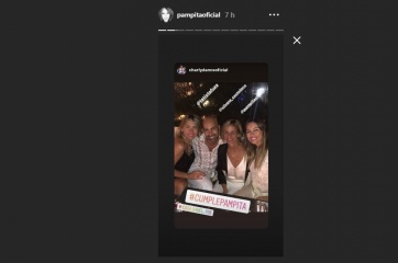 Pampita desafió a la suerte y celebró su cumpleaños por adelantado
