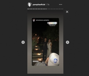 Pampita desafió a la suerte y celebró su cumpleaños por adelantado