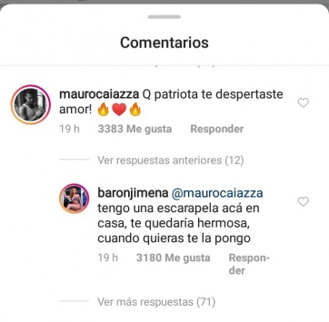 Divertido y sexy posteo de Jimena Barón ¡con topless incluido!