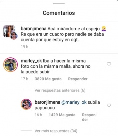 Divertido y sexy posteo de Jimena Barón ¡con topless incluido!