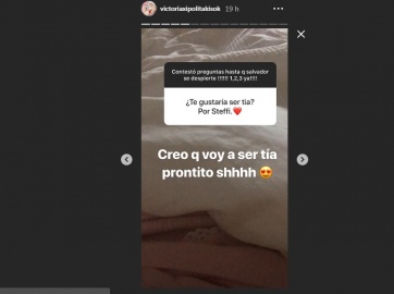 Victoria Xipolitakis no descarta la separación