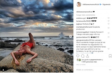 Nicole Neumann hizo una producción fotográfica para el infarto… ¡y la criticaron!