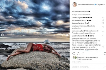 Nicole Neumann hizo una producción fotográfica para el infarto… ¡y la criticaron!