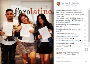More Rial se lanzó oficialmente como cantante