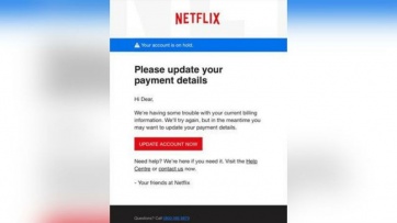 Falsos correos de Netflix son utilizados para robar datos bancarios