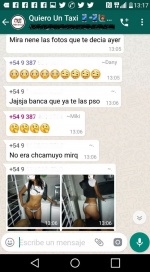 Mujer infiel se equivocó y envió fotos hot al grupo de WhatsApp del barrio