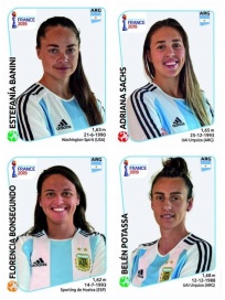 Lanzaron el primer álbum de figuritas que tiene a las mujeres como protagonistas