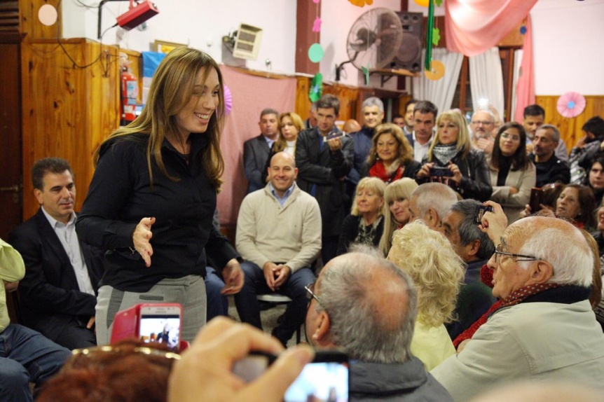 ¿Efecto Pichetto? Vidal se mostró en campaña con su candidato a presidir la Cámara de Diputados